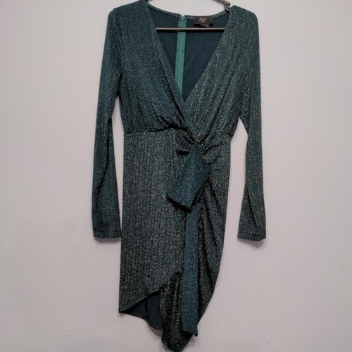 Paris green shimmer dress - ax,